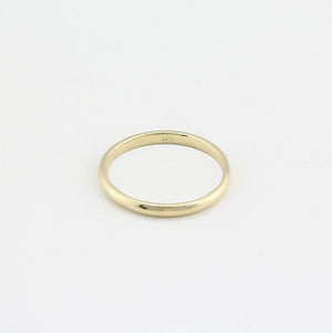 14k Gold Wedding Band 2mm / 3mm / 4mm Band